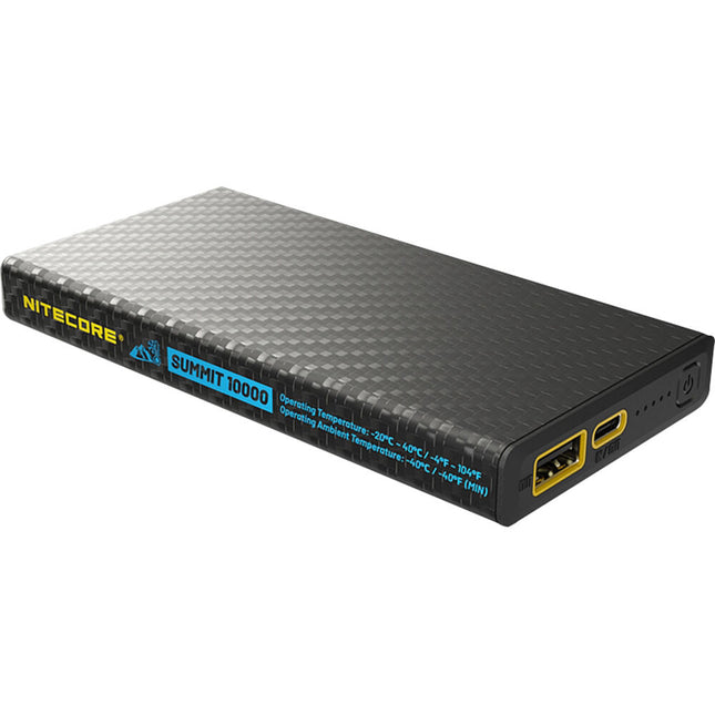 Nitecore Summit 10000 Power Bank batería 10000mAh puertos USB-A y USB-C