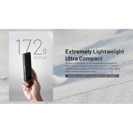 Nitecore Summit 10000 Power Bank batería 10000mAh puertos USB-A y USB-C