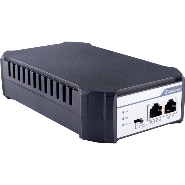 GeoVision GV-PA903BT Adaptador PoE++ Gigabit 95W 54VDC 1000Mb/s