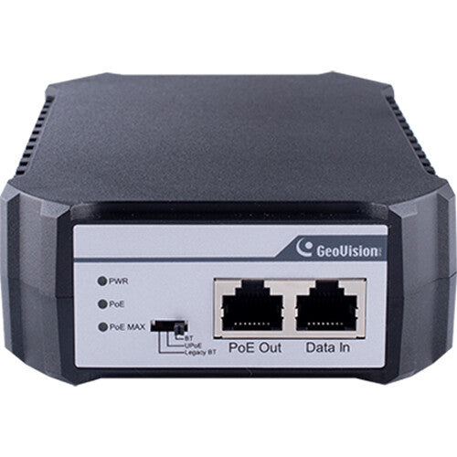 GeoVision GV-PA903BT Adaptador PoE++ Gigabit 95W 54VDC 1000Mb/s