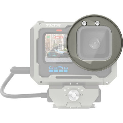 Adaptador de Filtro 52mm para GoPro HERO12/11/10/9 en Titanio Gris