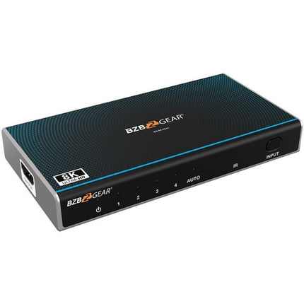 BZBGEAR Switch HDMI 2.1 4x1 8K60 HDR 4:4:4 Submuestreo