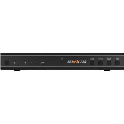 BZBGEAR 4x1 Multivisor 4K60 con 4 Entradas HDMI Switcher Seamless