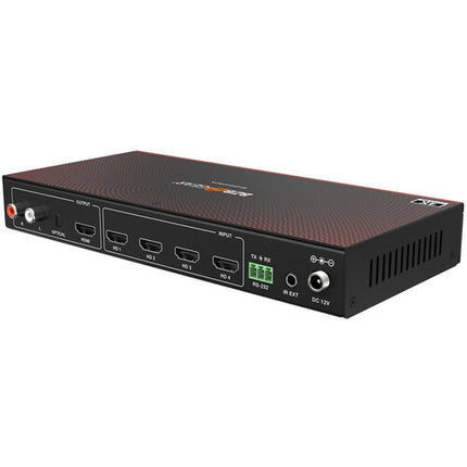 BZBGEAR 4x1 Multivisor 4K60 con 4 Entradas HDMI Switcher Seamless