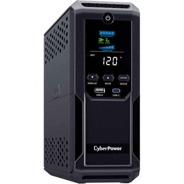 CyberPower BRG1500AVRLCD2 SAI inteligente 1500 VA 900W 12 enchufes USB