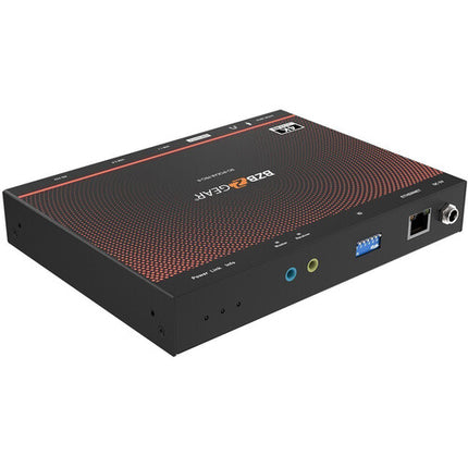 BZBGEAR Receptor Multicast AV 4K UHD con Video Wall PoE y Extensión IR RS-232 USB