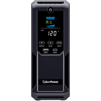 CyberPower BRG1500AVRLCD2 SAI inteligente 1500 VA 900W 12 enchufes USB
