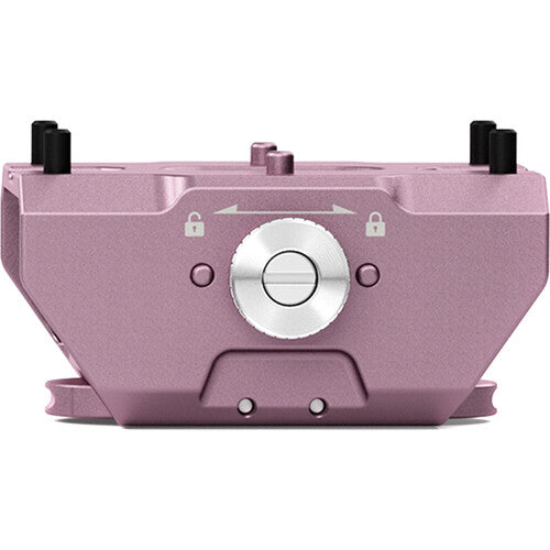 Tilta Soporte de Montaje para Adaptador de Micrófono GoPro HERO12/11/10/9 Rosa Aluminio Acero inoxidable