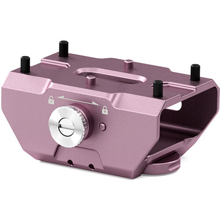 Tilta Soporte de Montaje para Adaptador de Micrófono GoPro HERO12/11/10/9 Rosa Aluminio Acero inoxidable