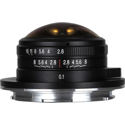 Venus Optics Laowa 4mm f2.8 Objetivo Ojo de Pez para Canon RF 210° ángulo de visión