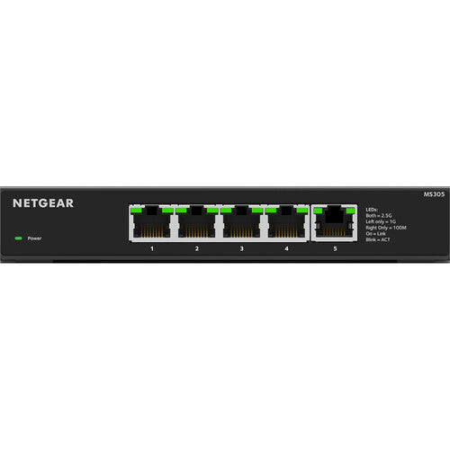 Netgear MS305 Switch Ethernet no gestionado 5 puertos 2.5Gb 25Gbps
