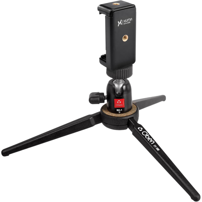 Oben TT-100 Trípode de Mesa para Smartphone altura máx 4.2 pulgadas capacidad 6 lb