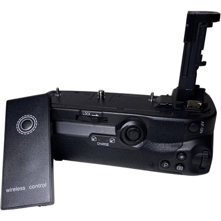 Bescor BG-R10 Empuñadura de Batería para Canon EOS R5 con Mando inalámbrico