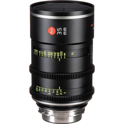 Leitz Cine ELSIE 35mm T2.1 Lente Cine con Montura LPL 46.5mm Image Circle 1.1ft Enfoque Cercano