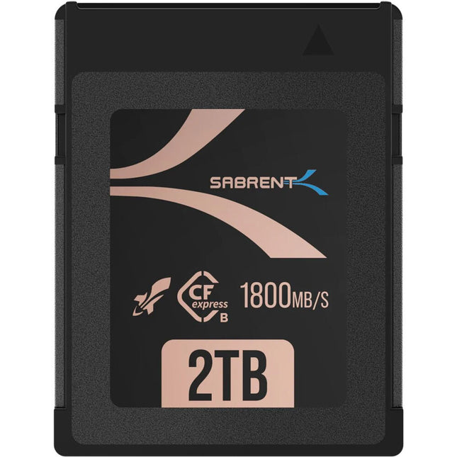 Sabrent 2TB Rocket CFX Tarjeta de Memoria CFexpress Tipo B 1800MB/s Lectura 1700MB/s Escritura