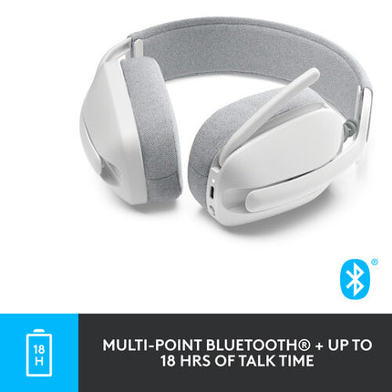 Logitech Brio 500 Webcam 1080p 30fps 90° Diagonal y Auriculares Inalámbricos Zone Vibe 100
