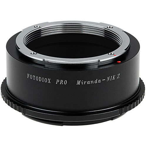 FotodioX Pro Adaptador para Lente Miranda a Cámara Nikon Z Metal Chrome