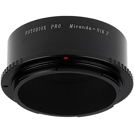 FotodioX Pro Adaptador para Lente Miranda a Cámara Nikon Z Metal Chrome