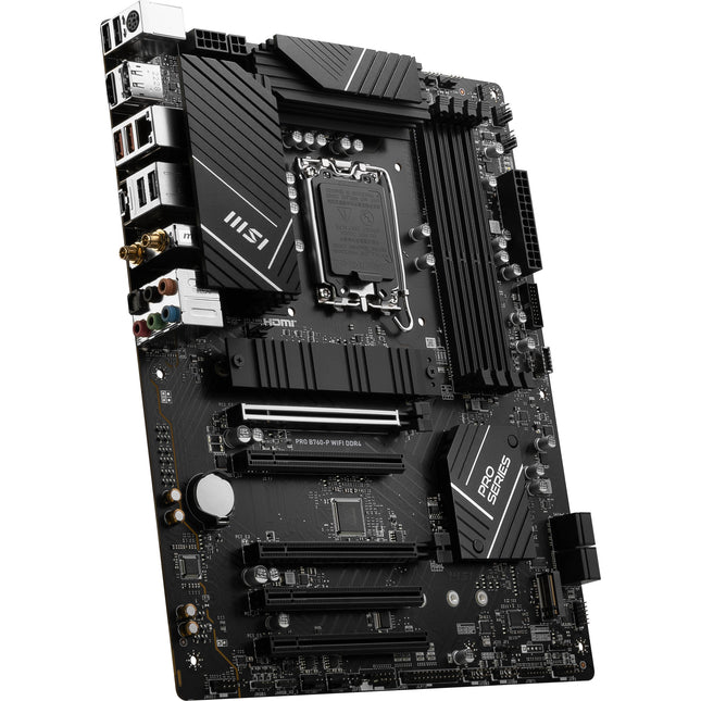 MSI PRO B760-P WIFI DDR4 Placa Base ATX LGA 1700 4x DDR4 RAM SATA III M.2