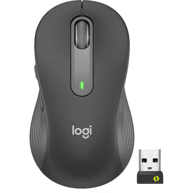 Logitech Signature M650 Ratón Inalámbrico Grande 4000 dpi Bluetooth con Receptor USB-A