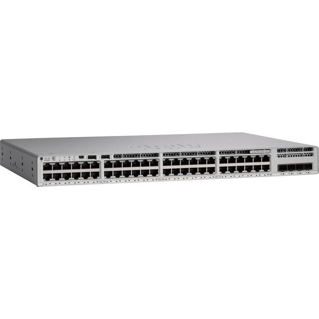 Cisco Catalyst 9200L Switch de Red Gestionado 48 Puertos PoE+ 740W 4 SFP+