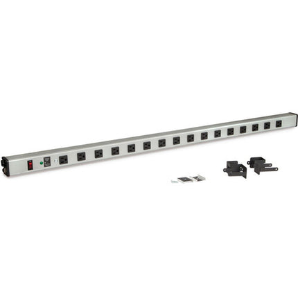 Kendall Howard Power Strip 48 pulgadas 16 salidas protección 1060J