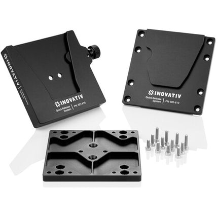 Inovativ QR System Receiver Compatible con QR VESA y QR Pro VESA Con Tornillos M4