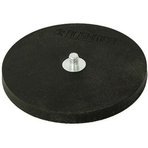 BUSHMAN Panoramic Popeye Base Magnética Soporta 99 lb con Cubierta de Goma Negra