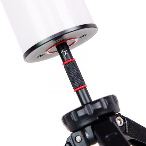 BUSHMAN Panoramic Separador 1/4" 2.16" Alto Aluminio para Trípodes