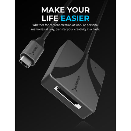 Sabrent CFexpress Type A Lector de Tarjetas USB 3.2 Gen 2 800 MB/s Aluminum