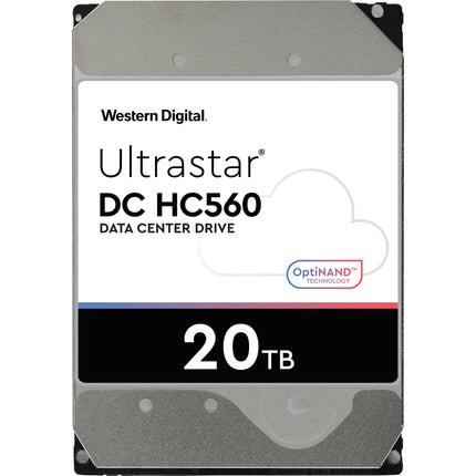 WD 20TB Ultrastar DC HC560 Disco Duro Interno 3.5 SATA III 7200 rpm 512MB Cache