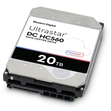 WD 20TB Ultrastar DC HC560 Disco Duro Interno 3.5 SATA III 7200 rpm 512MB Cache