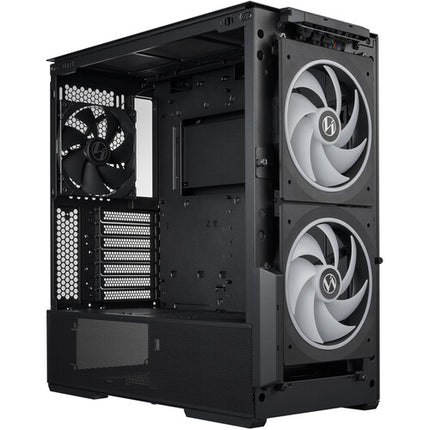 Lian Li LANCOOL 216 RGB Caja Mid-Tower Black con 3 Ventiladores RGB y Soporte E-ATX
