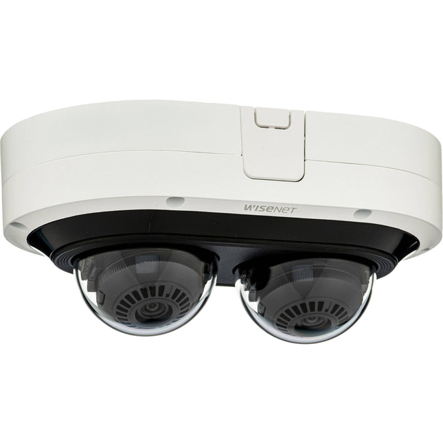 Hanwha Vision PNM-C12083RVD Cámara Domo Multidireccional 6MP 2 Sensores Visión Nocturna IP66