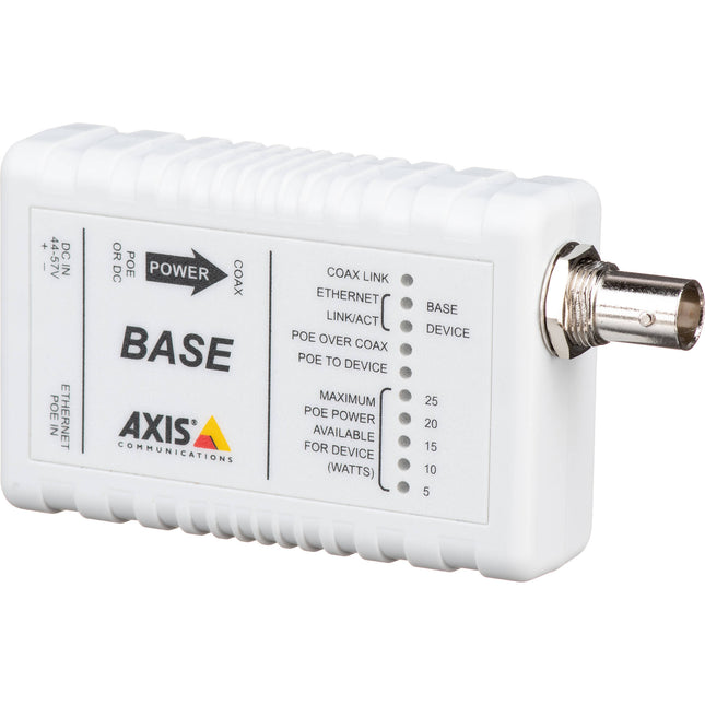 Axis Communications T8641 Unidad Base PoE+ sobre Cable Coaxial 1600' Alcance