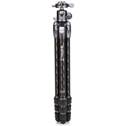 Benro Tortoise Trípode Carbono Sin Columna 51.18 Pulg GX30 Cabeza Bola