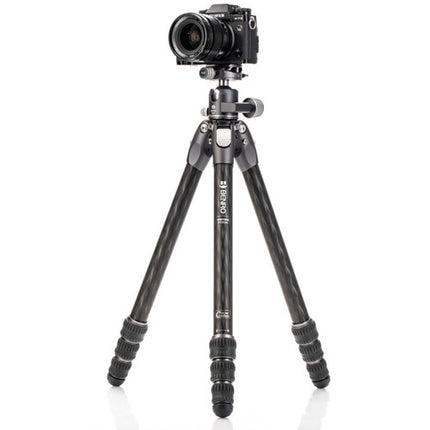 Benro Tortoise Trípode Carbono Sin Columna 51.18 Pulg GX30 Cabeza Bola