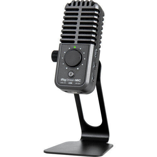 IK Multimedia iRig Stream Mic Micrófono USB Condensador 1/2 Pulg Cardioide