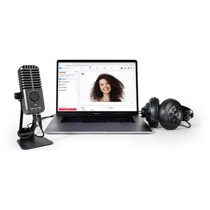 IK Multimedia iRig Stream Mic Micrófono USB Condensador 1/2 Pulg Cardioide
