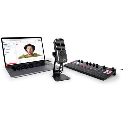 IK Multimedia iRig Stream Mic Micrófono USB Condensador 1/2 Pulg Cardioide