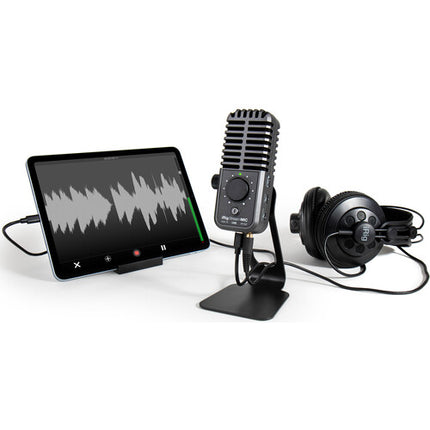 IK Multimedia iRig Stream Mic Micrófono USB Condensador 1/2 Pulg Cardioide