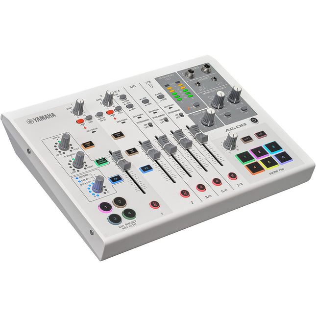 Yamaha AG08 Estación de Streaming 8 Canales USB-C 2 Micrófonos