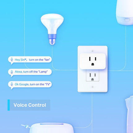 TP-Link Tapo P125M Enchufe Inteligente Wi-Fi Mini Control Remoto