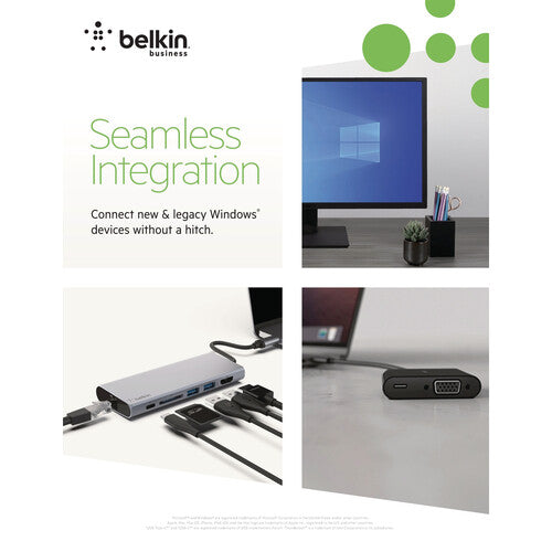 Belkin Adaptador Ethernet Gigabit USB-A 3.2 Gen 1 Plug and Play