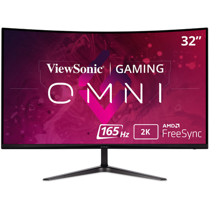 ViewSonic VX3218C-2K Monitor Curvo 31.5" QHD 1440p 165Hz 1ms FreeSync