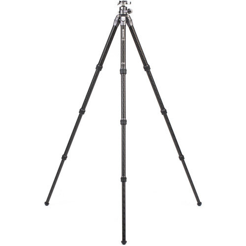 Benro Tortoise Trípode de Fibra de Carbono 4 Secciones 56.3 Pulgadas con Cabezal GX35