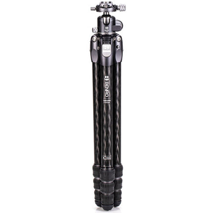 Benro Tortoise Trípode de Fibra de Carbono 4 Secciones 56.3 Pulgadas con Cabezal GX35