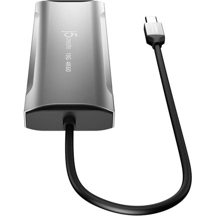 j5create 4K60 Elite USB-C Travel Dock HDMI 4K60 100W PD USB 3.2