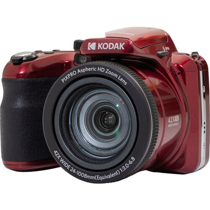 Kodak PIXPRO AZ425 Cámara Digital 20MP Zoom Óptico 42x 3 LCD Roja
