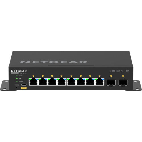 Netgear AV Line M4250 GSM4210PX Switch PoE+ 8 Puertos Gigabit 220W